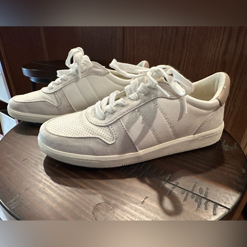 White sneakers